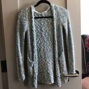 Anthropologie hoodie cardigan
